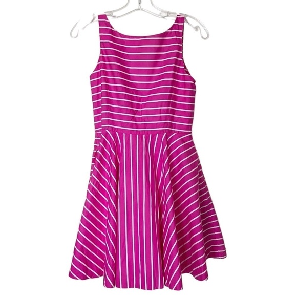 Polo Ralph Lauren Pink and White Striped Sleeveless Dress Girls Size 16 - Picture 9 of 9